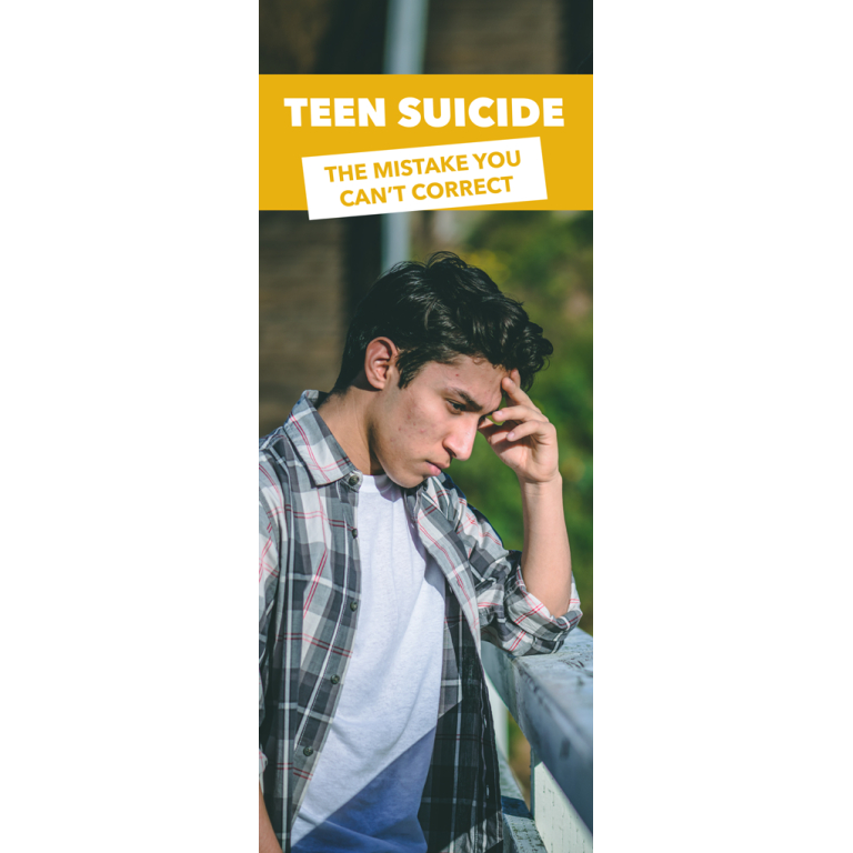teen suicide prevention pamphlets