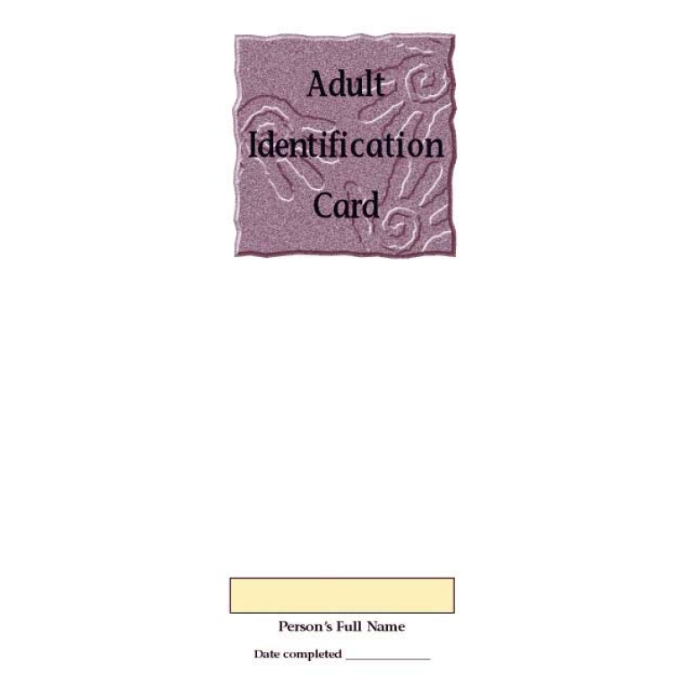 Identification Cards for Elderly and Disabled