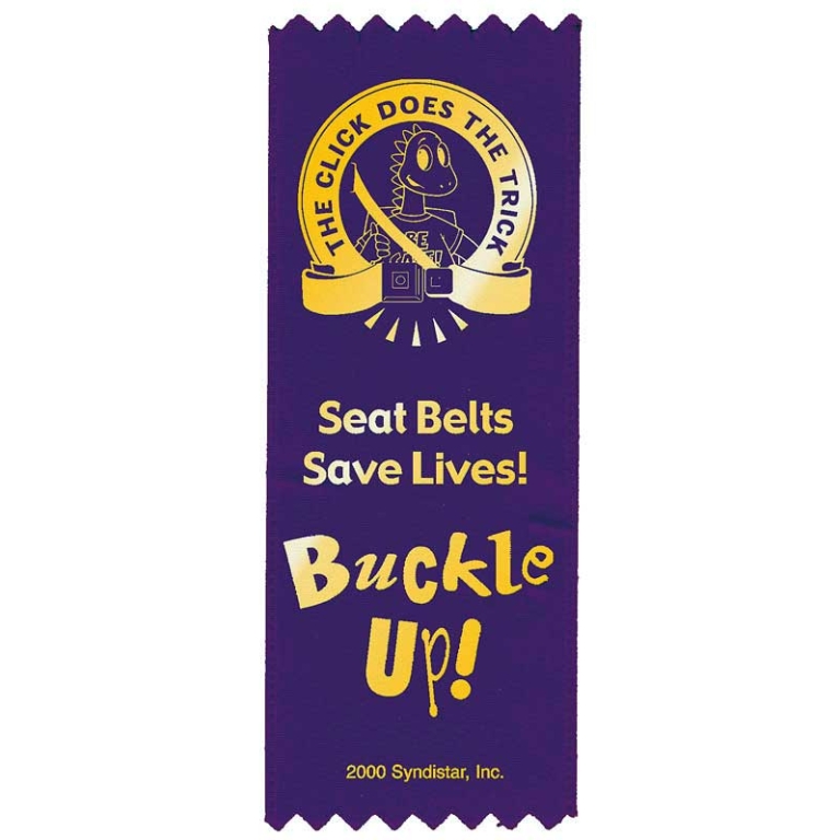 seatbelt safety ribbon