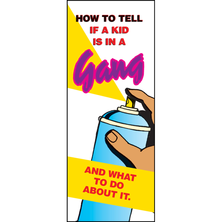 "How to Tell if a Kid is in a Gang" Pamphlet