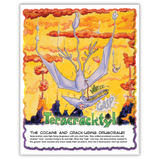 cocaine and crack poster