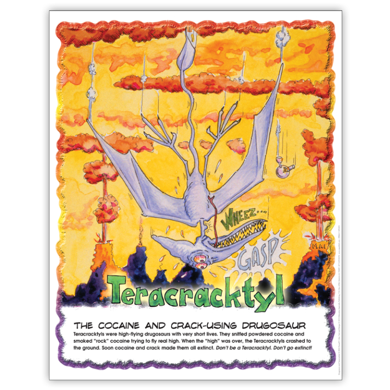 cocaine and crack poster