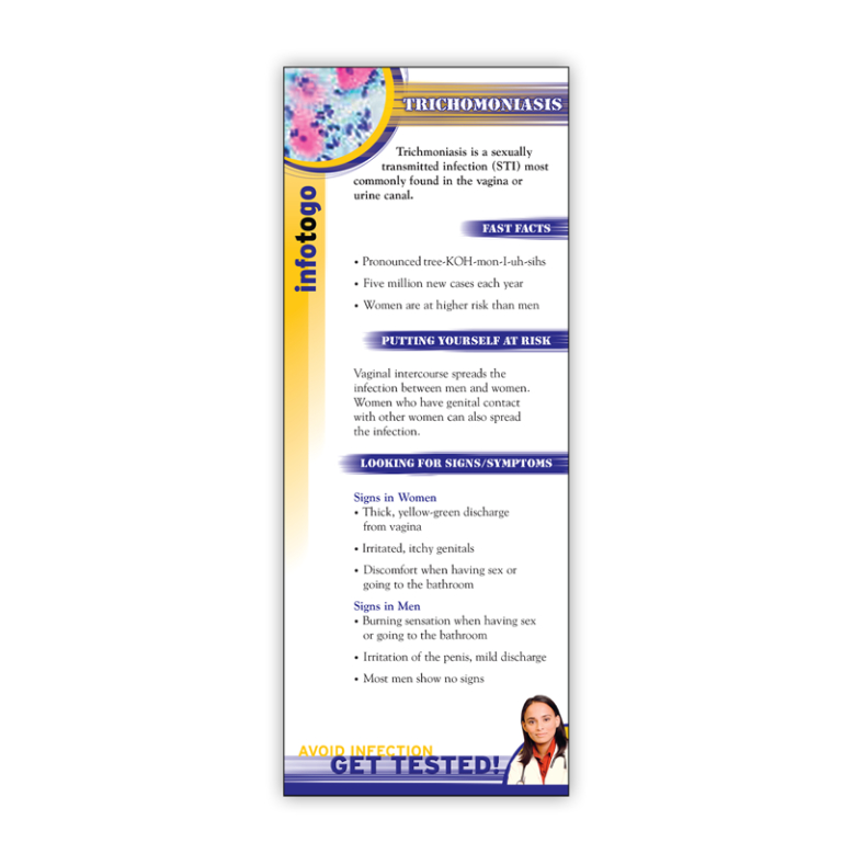 Trichomoniasis Rack Card