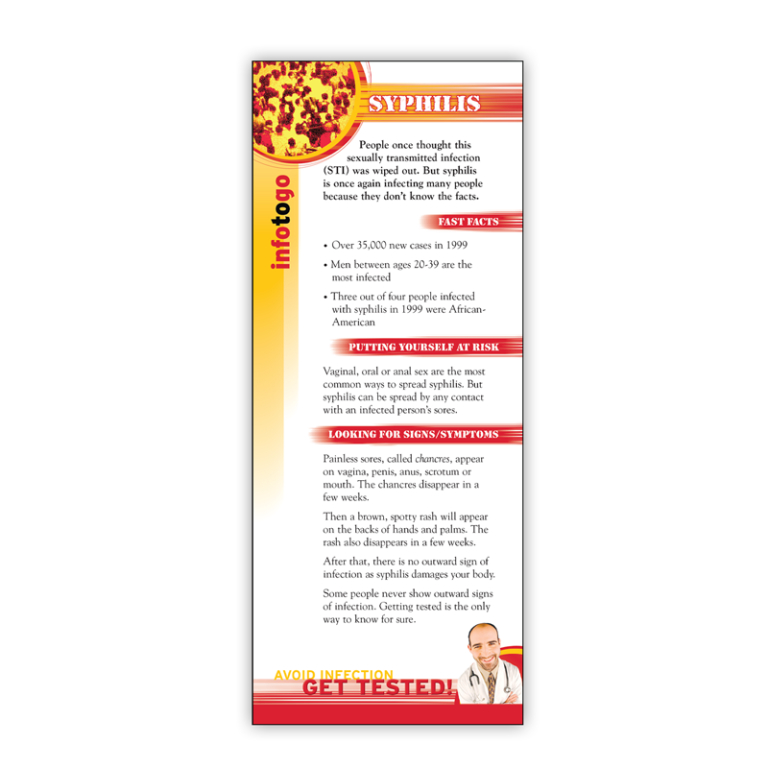 Syphilis Rack Card