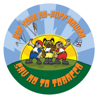 The No-Puff Pals Sticker