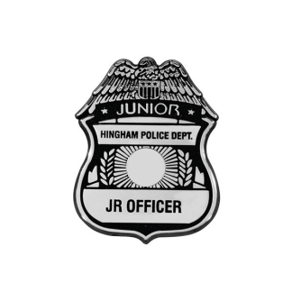 Custom Junior Police Officer Badges