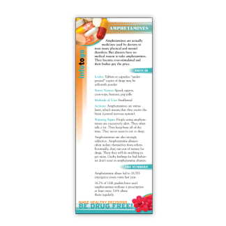 Amphetamines Rack Card
