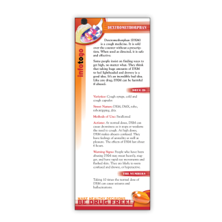 Dextromethorphan Rack Card