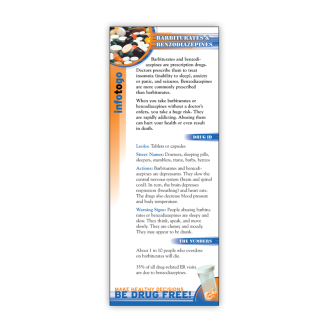 Barbiturates and Benzodiazepines Rack Card
