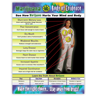 Body of Evidence: Marijuana Poster