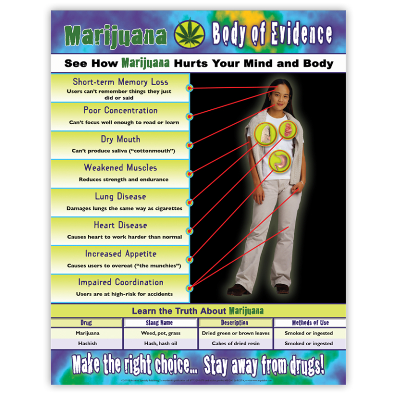 Body of Evidence: Marijuana Poster