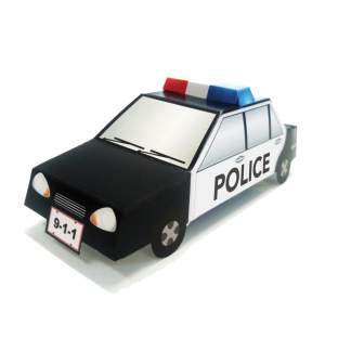 Police Pop Up Car