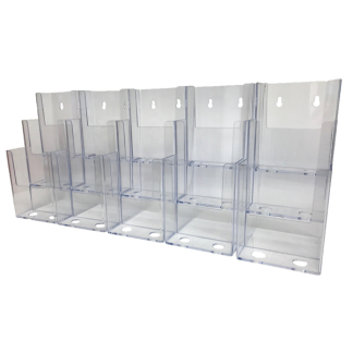 Information Center Acrylic Holder (15 Compartment)