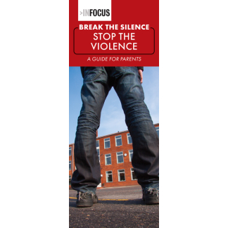 school violence prevention brochure