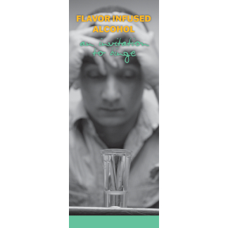 Flavor Infused Alcohol Pamphlets