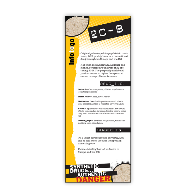 Info to Go 2C B Rack Card