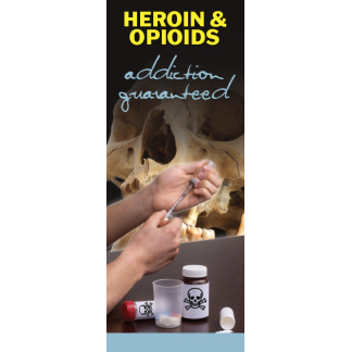 heroin and opioid addiction pamphlet