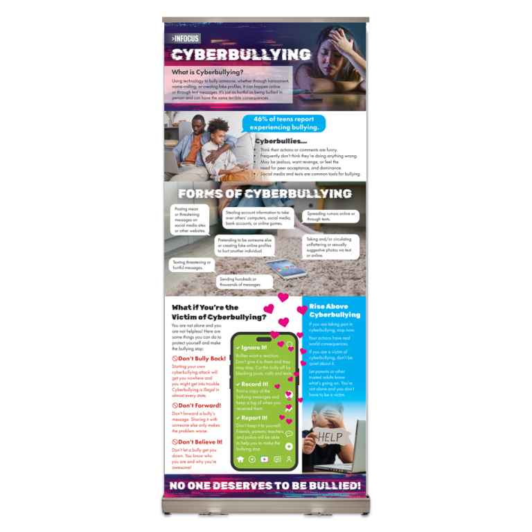 Cyberbullying Retractable Display