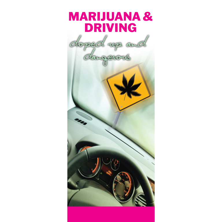 Marijuana and Driving Pamphlets