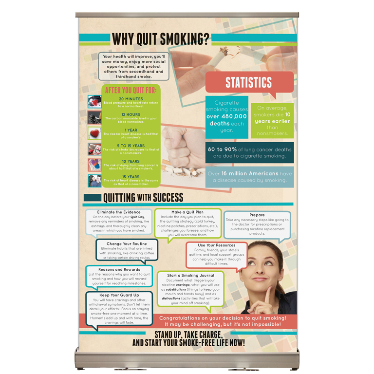 Why Quit Smoking? Tabletop Display