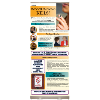 Indoor Smoking Kills! Presentation Display
