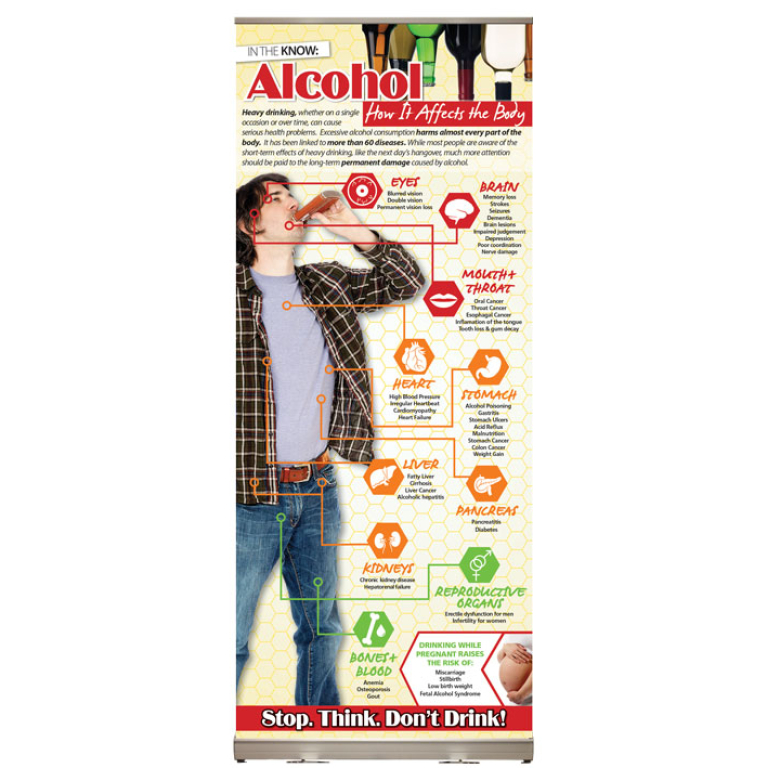 alcohol health information display