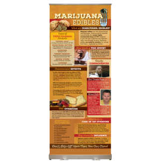 Marijuana Edibles Presentation Display