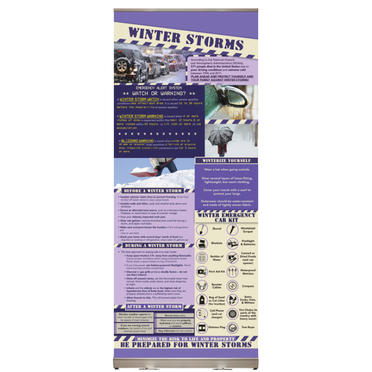 Winter Storms Presentation Display