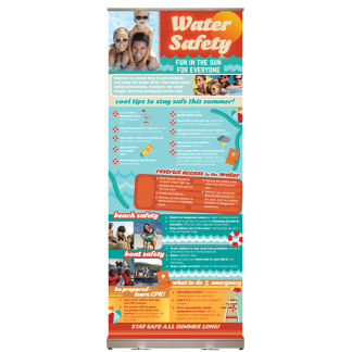 Water Safety- Fun in the Sun for Everyone Presentation Display