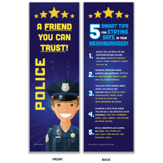 police bookmark