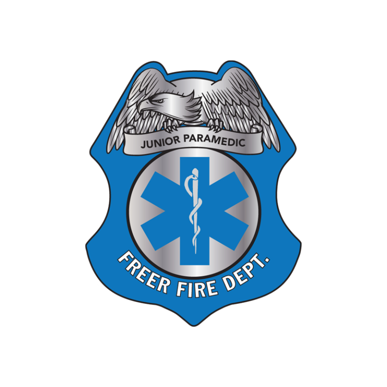 Custom Junior Paramedic Sticker Badge