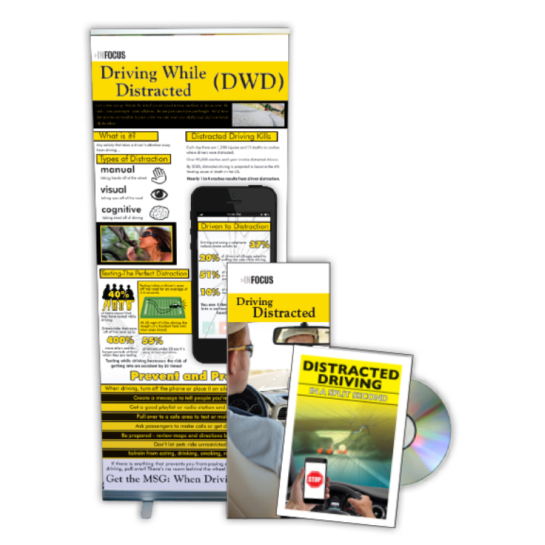 Distracted Driving DVD Package