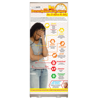 Prescription Drug Abuse Effects on the Body Presentation Display