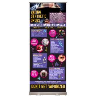 Vaping Synthetic Drugs Presentation Display