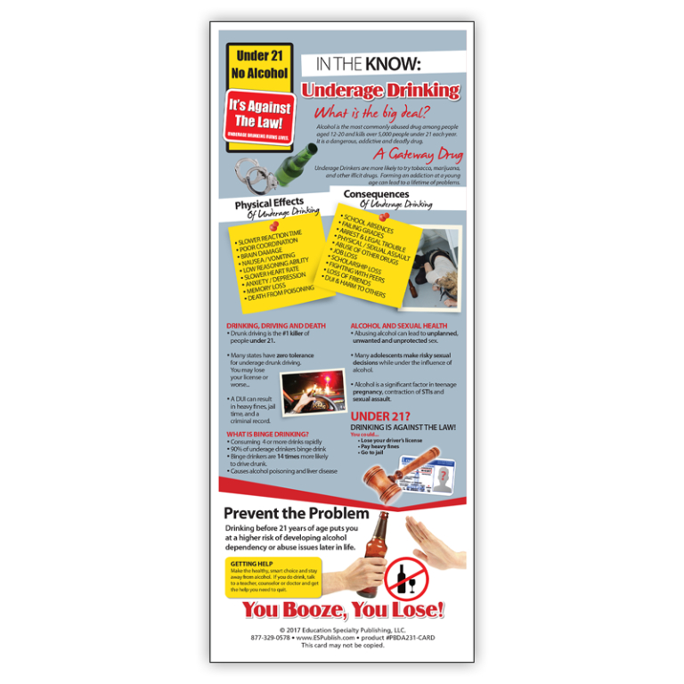 Underage Drinking Information