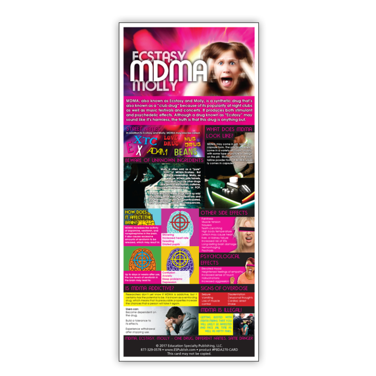 MDMA Information Card