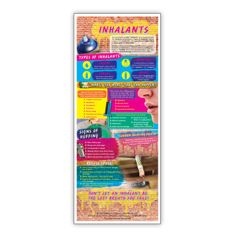 Inhalants Presentation Card