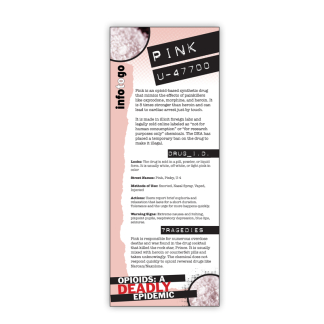 Pink U 47700 Rack Card