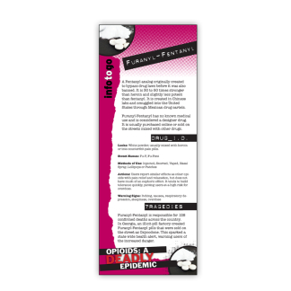 furanyl fentanyl rack card
