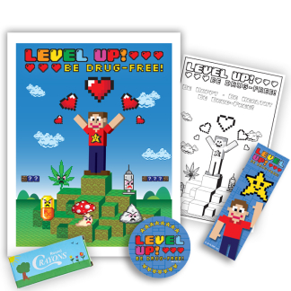 Level Up Be Drug Free Kit