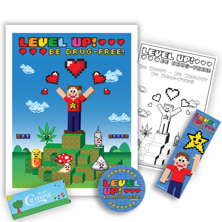 Level Up Be Drug Free Kit