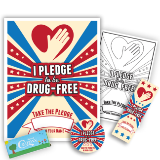 "I Pledge to be Drug-Free" KidPak