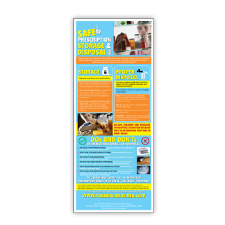 Safe Prescription Storage and Disposal Presentation Cards