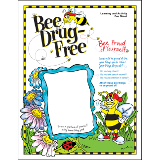 Bee Drug Free Activity Sheets