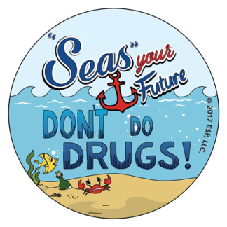 "'Seas' Your Future" Sticker
