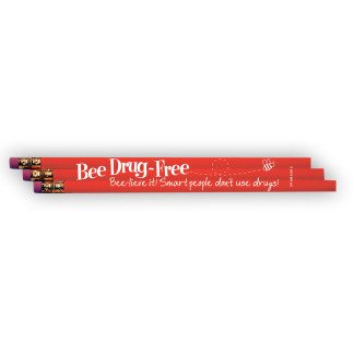 bee drug free pencils