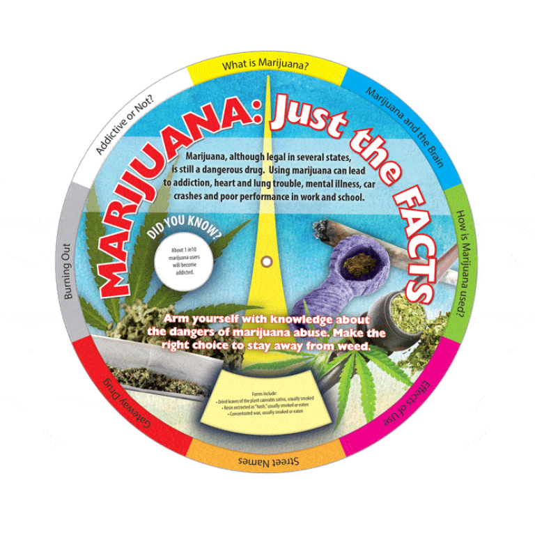 marijuana facts information wheels