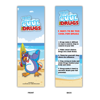 "Too Cool for Drugs" Bookmarks