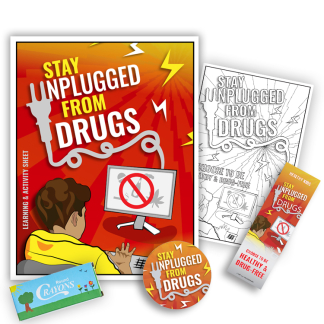 "Stay Unplugged from Drugs" KidPak