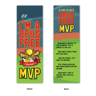 drug free MVP bookmarks